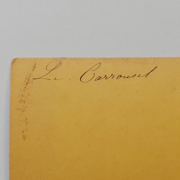 ANTIQUE Stereograph Card Paris, France Arc de Triomphe du Carrousel - Picture 3 of 5